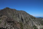 Moon over Baxter Peak