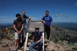 Group on Baxter's Peak