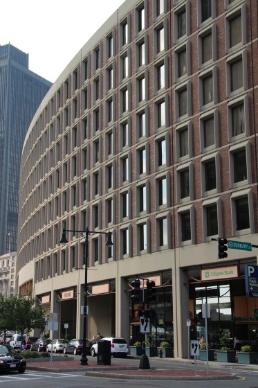 Curved Office Building