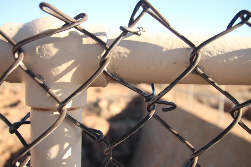 Pattern on Fence