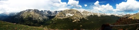 RMNP Forest Canyon Overlook Panorama