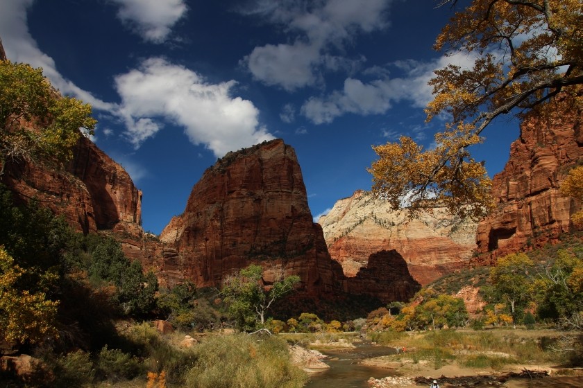 Zion NP Angels Landing Chimney